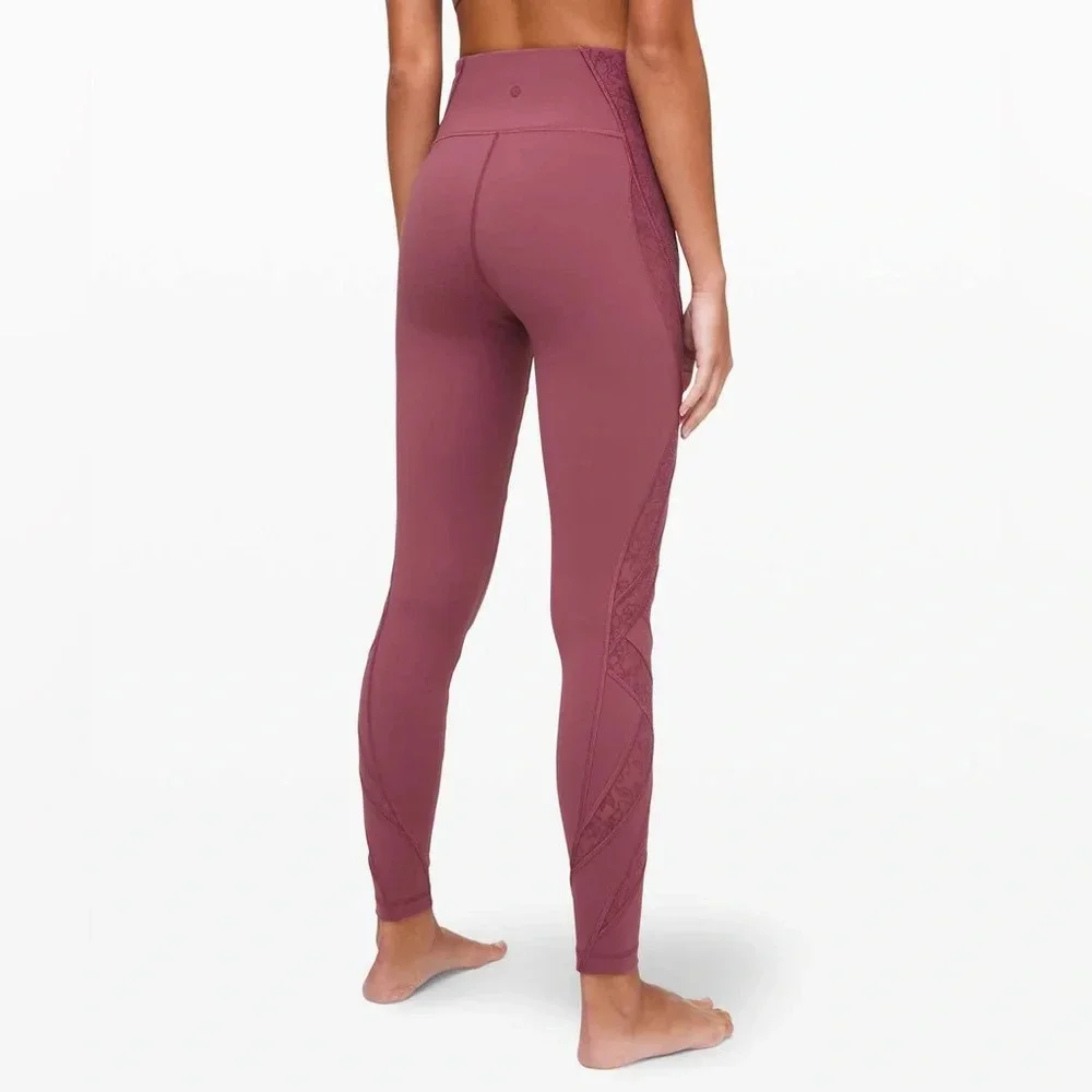Lululemon Wunder Under High-Rise Tight Flocked 28